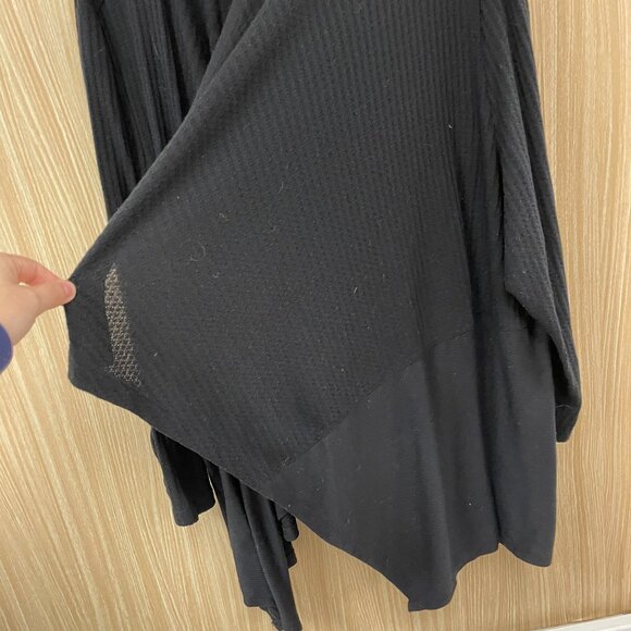Catherines black open cardigan size 3X - Picture 2 of 5